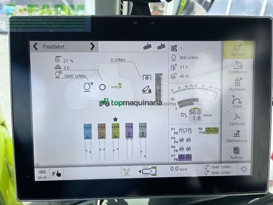 Tractor agrícola - Claas - axion 870 cm cebis trimble rtk