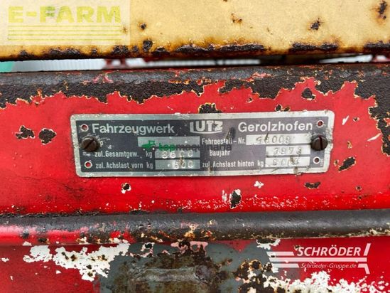 Remolqu agrícola -  - hochkippwagen