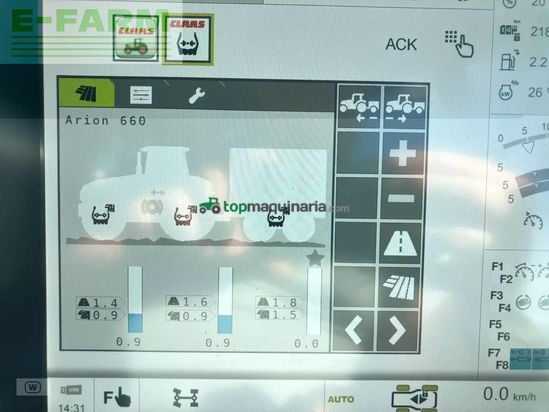 Tractor agrícola - Claas - arion 660