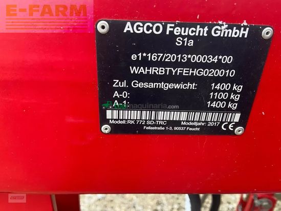 Rastrillo - Massey Ferguson - rk 772 sd-trc