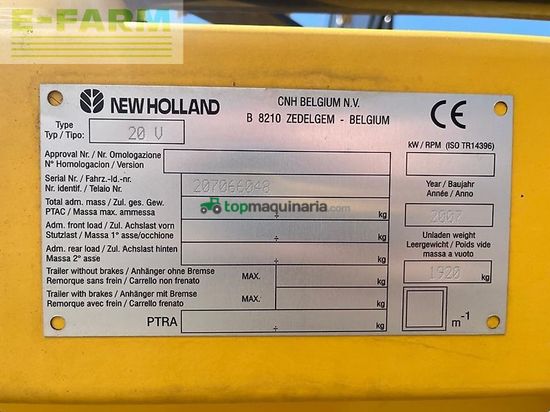 Cosechadora de Cereal - New Holland - cx 8040