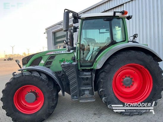 Tractor agrícola - Fendt - 722 scr profi plus | rtk