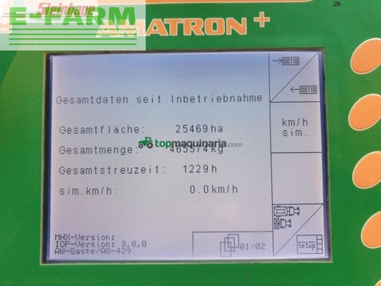 Esparcidor - Amazone - za-m ultra 3000