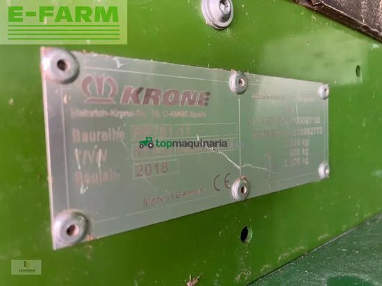 Empacadora gigant - Krone - comprima f 125 xc