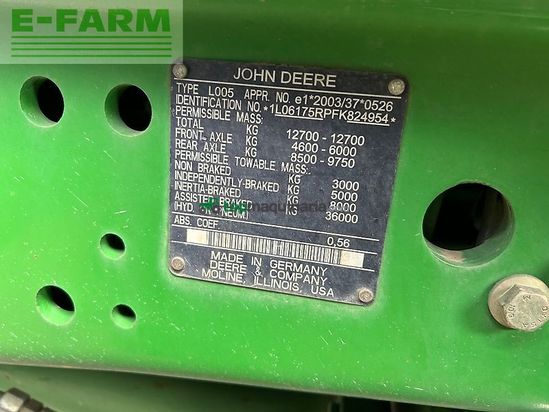 Tractor agrícola - John Deere - 6175r autoquad