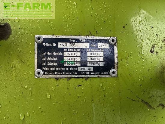 Empacadora gigant - Claas - quadrant 2200 rc