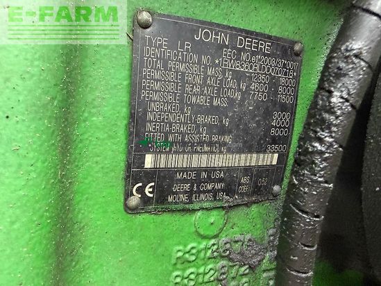 Tractor agrícola - John Deere - 8360