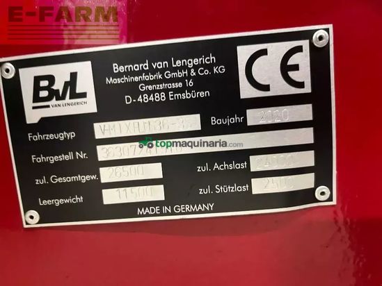 Remolqu esparcidor - BVL - vmx plus 36-35