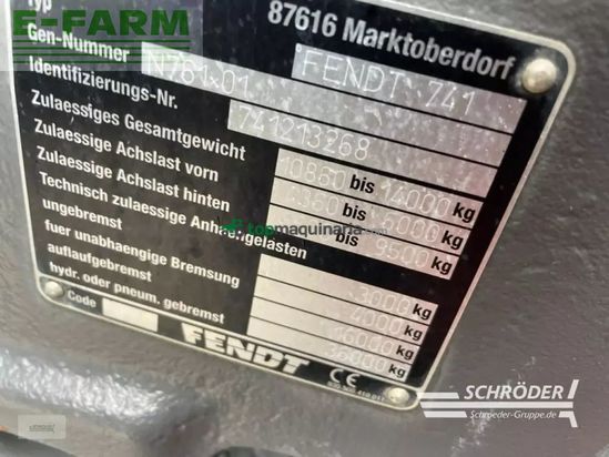 Tractor agrícola - Fendt - 720 vario s4 profi plus