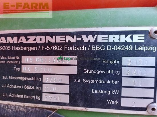 Atomizador - Amazone - ux5200 - 18m/24m