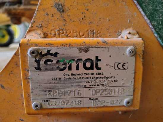 Trituradora Serrat modelo DAP + 2500
