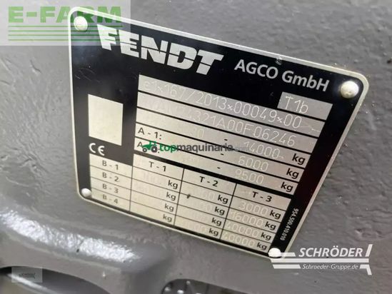Tractor agrícola - Fendt - 724 vario s4 profi plus