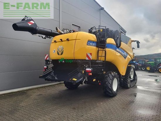 Cosechadora de Cereal - New Holland - cx 8.80 raupe