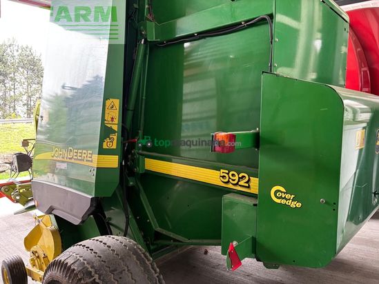 Empacadora gigant - John Deere - rundballenpresse 592 maxi cut