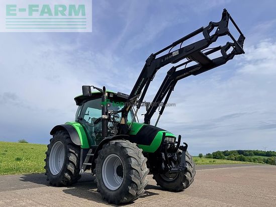 Tractor agrícola - Deutz-Fahr - agrotron k 100 mit frontlader