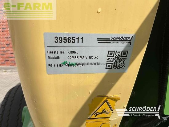 Empacadora gigant - Krone - comprima v 180 xc