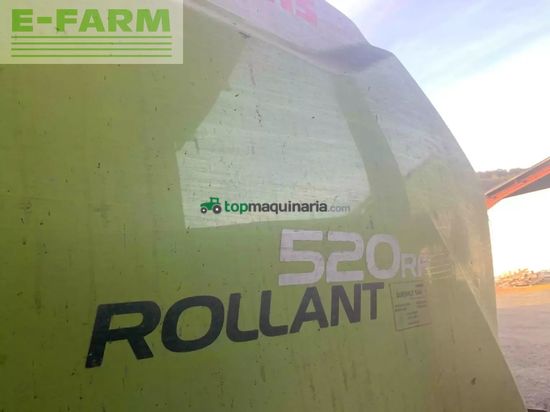 Empacadora gigant - Claas - rollant 520 rf