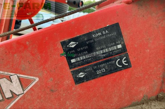 Henificador - Kuhn - gf 8702