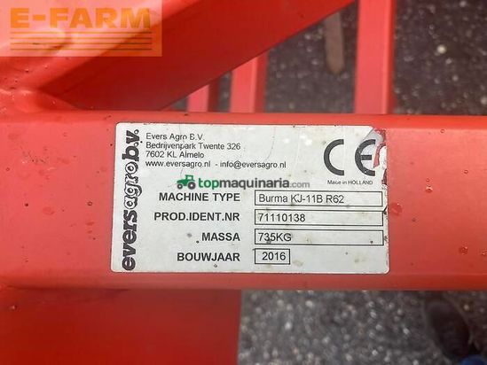Remolqu esparcidor - Evers - burma kj-11b r62