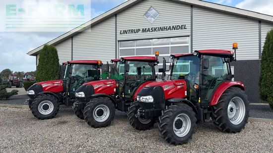 Tractor agrícola - Case IH - farmall 75 a med vendegear og brede hjul