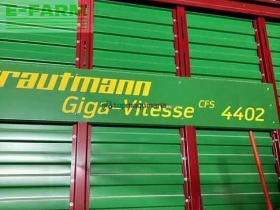 Cinta transportadora de forraje - Strautmann - giga-vitesse cfs 44