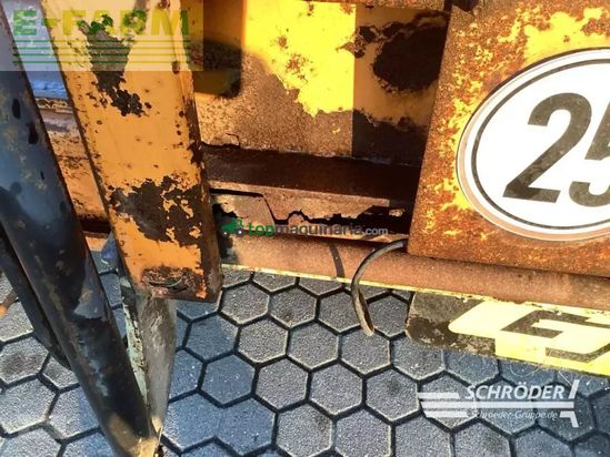 Remolqu agrícola -  - tieflader 12 t mit dollyachse