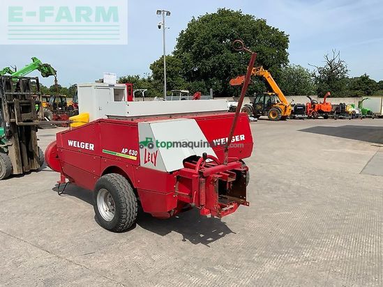 Empacadora gigant - Welger - /lely ap630 conventional baler (st26983)