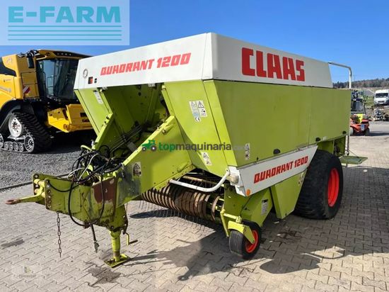 Empacadora gigant - Claas - quadrant 1200