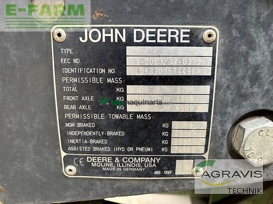 Tractor agrícola - John Deere - 6330