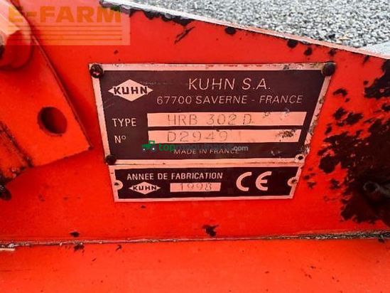 Grada rotativa - Kuhn - hrb 302 d