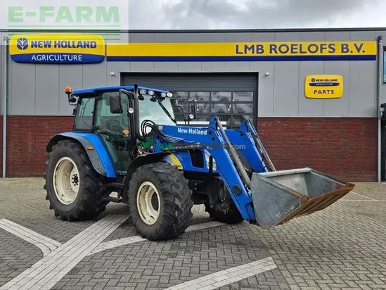 Tractor agrícola - New Holland - t5050 met frontlader