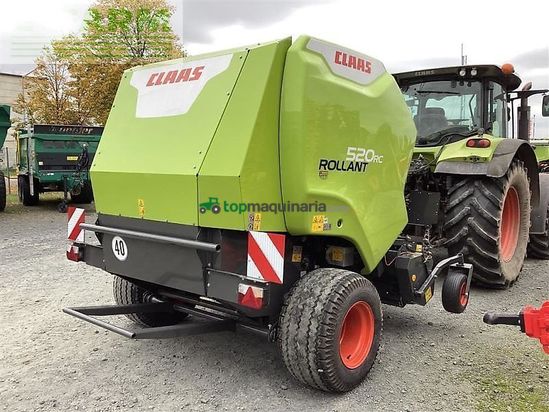 Empacadora gigant - Claas - presse rollant 520 rc