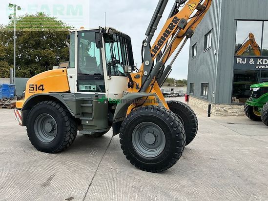 Minicargadora - Liebherr - 514 stereo wheeled loading shovel (st23960)
