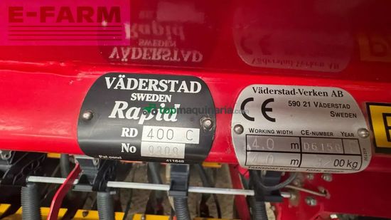 Combinado de siembra - Väderstad - rapid 400c rapid 400 c
