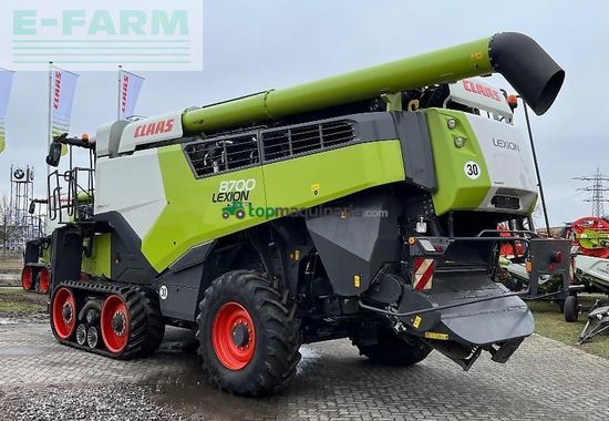 Cosechadora de Cereal - Claas - lexion 8700 terra trac