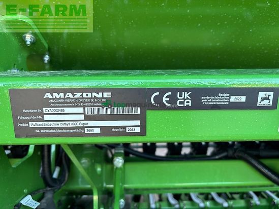 Grada rotativa - Amazone - kx3001 inkl. cataya 3000 super