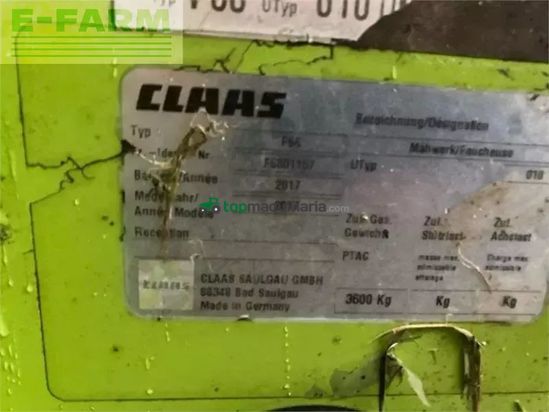 Cortacésped manual - Claas - disco 1100 c business &3600 fc