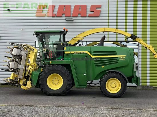 Cosechadora de Cereal - John Deere - ensileuse j-d 7380