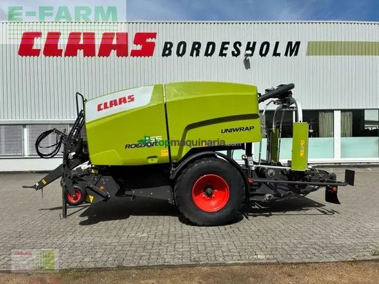 Empacadora gigant - Claas - rollant 455 rc uniwrap