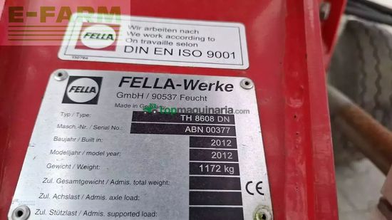 Henificador - Fella - th 8608 dn