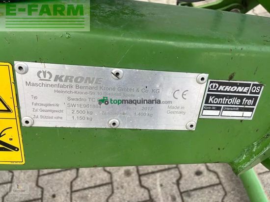 Rastrillo - Krone - swadro tc 880