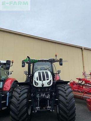Tractor agrícola - Steyr - 6300 terrus cvt inkl. lenkung vf maschine