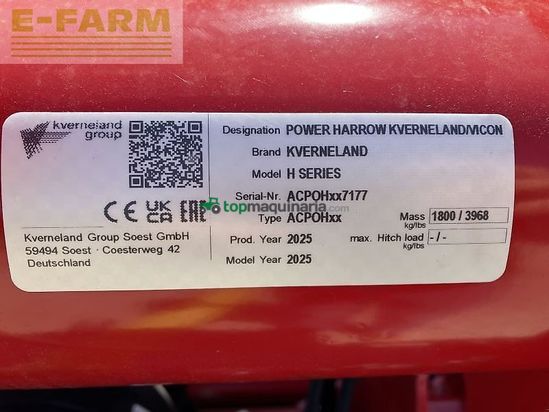 Sembradora - Kverneland - saterra 1030 + h-series