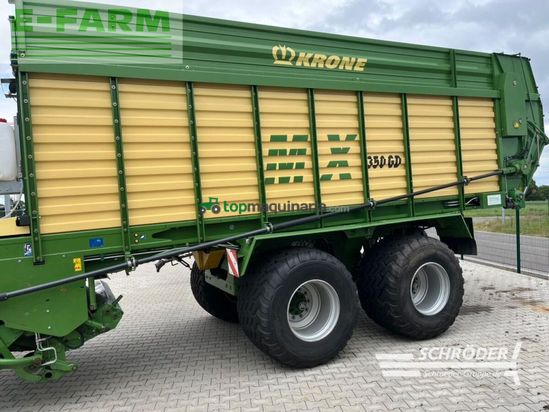 Cinta transportadora de forraje - Krone - mx 350 gd