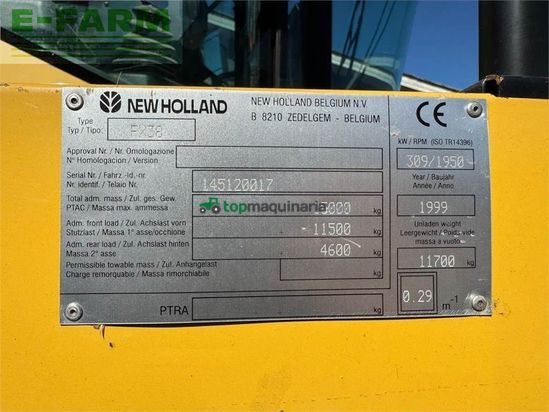 Cosechadora de Cereal - New Holland - fx38