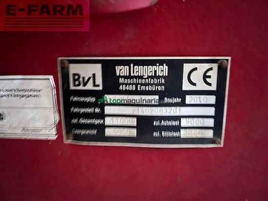 Remolqu esparcidor - BVL - v-mix 15-2s