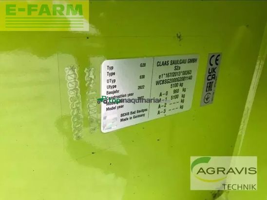 Rastrillo - Claas - liner 4800 business