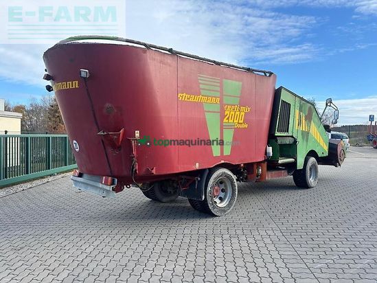 Remolqu esparcidor - Strautmann - verti-mix double 2000