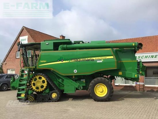 Cosechadora de Cereal - John Deere - mähdrescher t670 ll