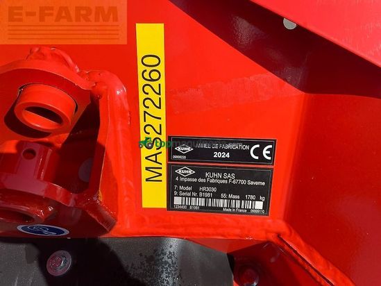 Grada rotativa - Kuhn - hr3030 + sitera 3030e